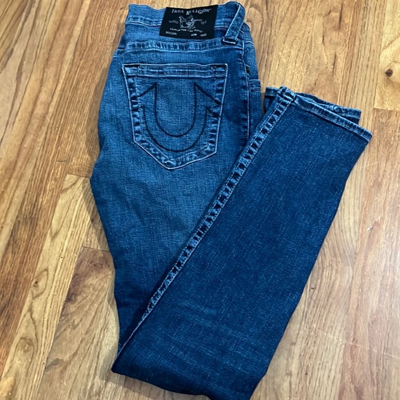 TRUE RELIGION Mens True Religion Rocco relaxed fit skinny jeans sz30 - Picture 3 of 4
